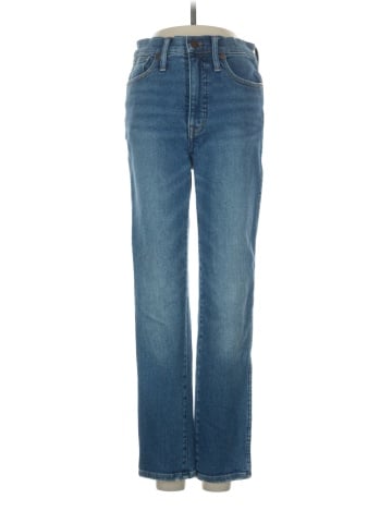 Madewell Stovepipe Jeans in Ditmas Wash (view 1)