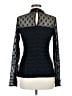 Reiss Black Long Sleeve Top Size M - photo 2