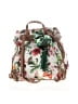 MultiSac 100% Synthetic Floral Multi Color White Backpack One size - photo 2