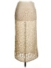 H&M 100% Polyester Tan Casual Skirt Size S - photo 1