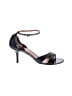 Miss Sixty 100% Leather Black Sandals Size EU 38 - photo 1