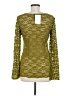 Young Essence 100% Polyester Green Long Sleeve Top Size M - photo 2