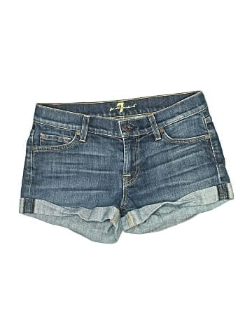 7 For All Mankind Denim Shorts (view 1)
