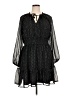 Old Navy Polka Dots Black Casual Dress Size XL - photo 1