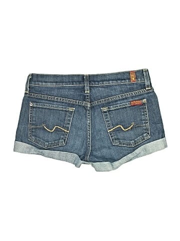 7 For All Mankind Denim Shorts (view 2)