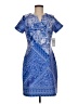 R&M Richards Paisley Blue Casual Dress Size 6 (petite) - photo 1