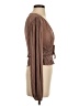 Zara 100% Polyester Brown Long Sleeve Blouse Size S - photo 4