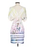 Juju & B Graphic White Cocktail Dress Size S - photo 2