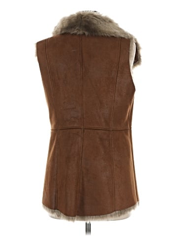 Ellen Tracy Faux Fur Vest (view 2)