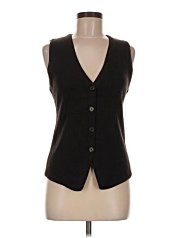Madewell V-Neck Sweater Vest in 100% Merino Wool (view 1)