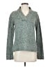 Coldwater Creek Tweed Teal Pullover Sweater Size S - photo 1