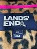 Lands' End 100% Polyester Animal Print Brown Pullover Sweater Size 1X - photo 7