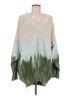 Young Fabulous & Broke 100% Cotton Tie-dye Green Pullover Sweater Size M - photo 1