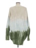 Young Fabulous & Broke 100% Cotton Tie-dye Green Pullover Sweater Size M - photo 2