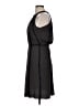 L'Agence 100% Silk Black Cocktail Dress Size Med (2) - photo 5