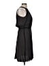 L'Agence 100% Silk Black Cocktail Dress Size Med (2) - photo 4