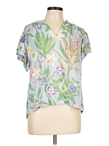 RACHEL Rachel Roy Short Sleeve Blouse (view 1)
