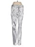 Current/Elliott Metallic Silver Jeans Size XS (0) - photo 2