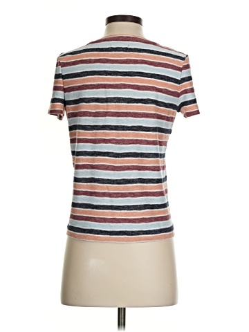 Madewell Alto Scoop Tee in Colborne Stripe (view 2)