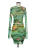 AFRM Graphic Green Cocktail Dress Size XS - photo 1