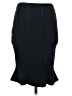 Herve Leger Solid Black Formal Skirt Size S - photo 2