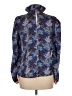 Manoush 100% Polyester Paisley Blue Long Sleeve Blouse Size 6 - photo 2
