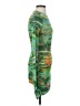 AFRM Graphic Green Cocktail Dress Size XS - photo 4