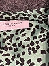 Equipment 100% Polyester Animal Print Green Long Sleeve Blouse Size L - photo 7