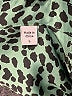 Equipment 100% Polyester Animal Print Green Long Sleeve Blouse Size L - photo 8