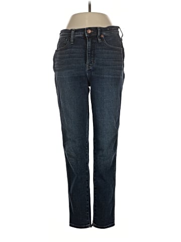 Madewell The Petite Skinny Jean in Kingston Wash (view 1)