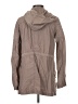 Express 100% Polyester Tan Trenchcoat Size S - photo 2