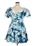 Lulus 100% Polyester Blue Cocktail Dress Size XL - photo 2