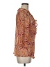 ICE Orange 3/4 Sleeve Blouse Size M (estimated) - photo 4