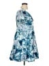 Lulus 100% Polyester Blue Cocktail Dress Size XL - photo 4