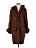 Max Studio Brown Coat Size XS - photo 1