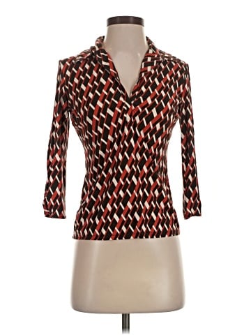 Ann Taylor 3/4 Sleeve T-Shirt (view 1)