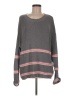 FP BEACH Stripes Gray Pullover Sweater Size M - photo 1