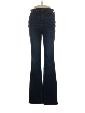 Madewell Skinny Flare Jeans in Colleton Wash (view 1)