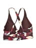 Athleta Print Burgundy Swimsuit Top Size S - photo 2