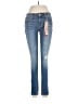 Levi's 100% Polyloom Hearts Blue Jeans Size 27 waist - photo 1
