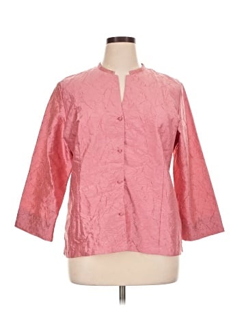 Eileen Fisher 3/4 Sleeve Silk Top (view 1)