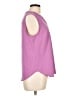 Eddie Bauer Purple Sleeveless Blouse Size L - photo 4