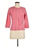 August Silk Pink Silk Cardigan Size M - photo 1