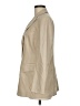 Lafayette 148 New York Solid Tan Wool Blazer Size 8 - photo 5