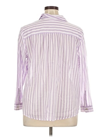J.Jill 3/4 Sleeve Button-Down Shirt (view 2)