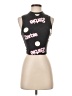 Wildfox Black Sleeveless T-Shirt Size Sm (1 or S) - photo 1