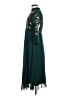 ASOS 100% Polyester Floral Teal Cocktail Dress Size 6 - photo 5