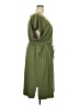 Torrid Solid Green Casual Dress Size 4X Plus (4) - photo 4