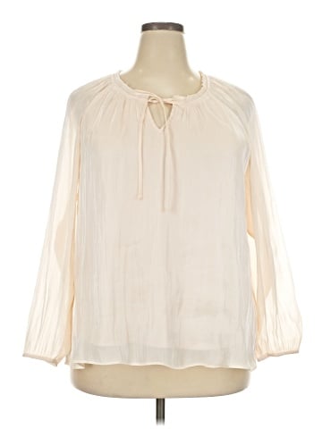 LC Lauren Conrad Long Sleeve Blouse (view 1)