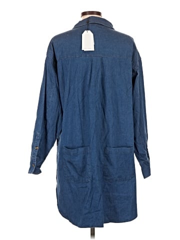 Universal Standard 3/4 Sleeve Button-Down Shirt (view 2)